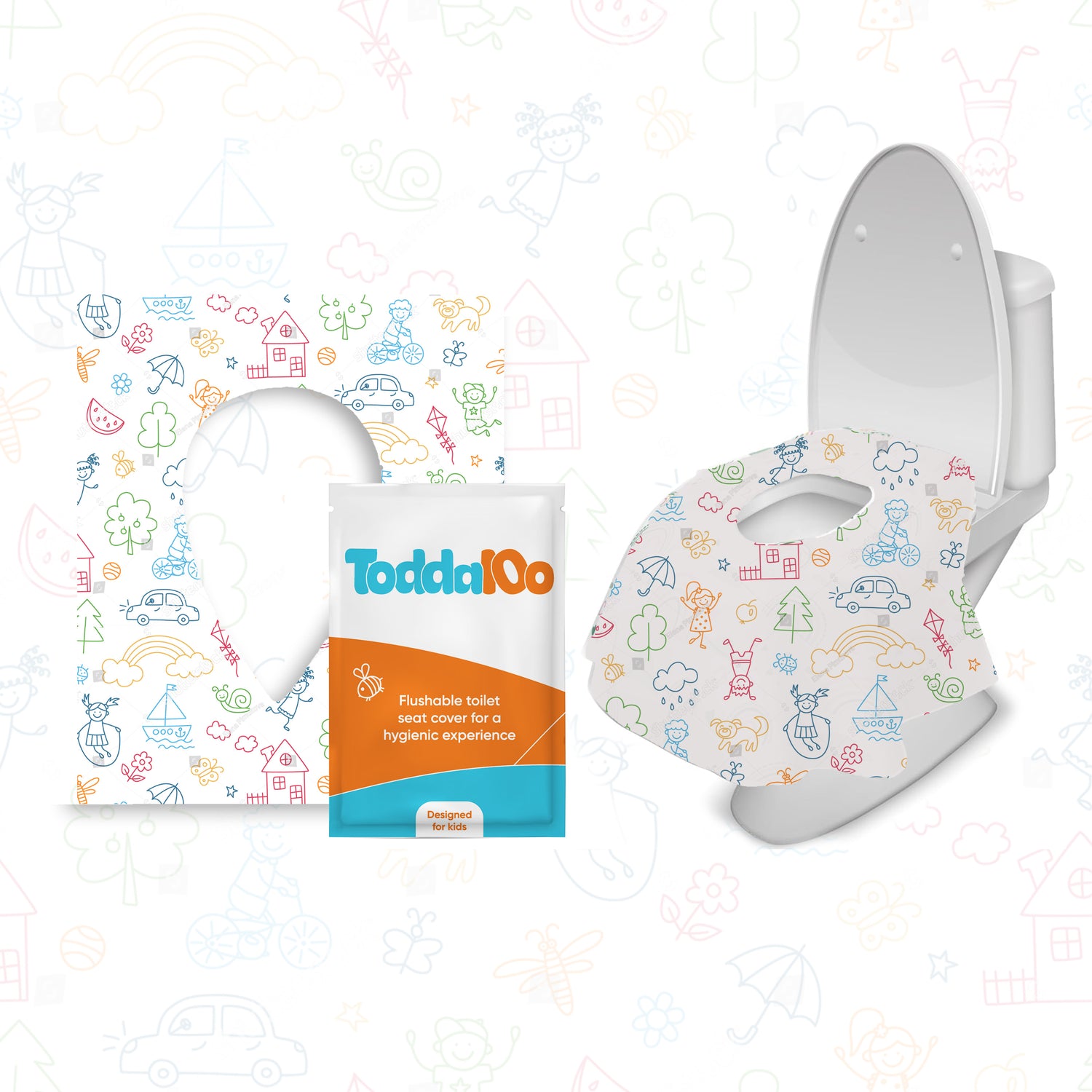 Toddaloo toilet seat covers